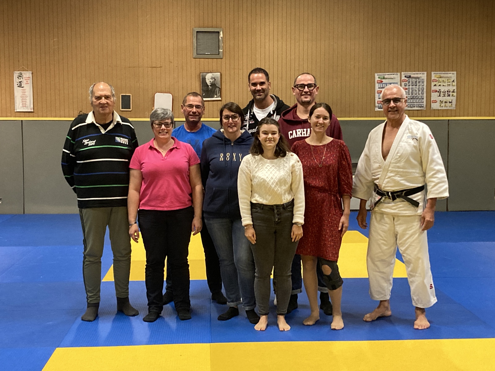 Une nouvelle équipe dirigeante au Dojo