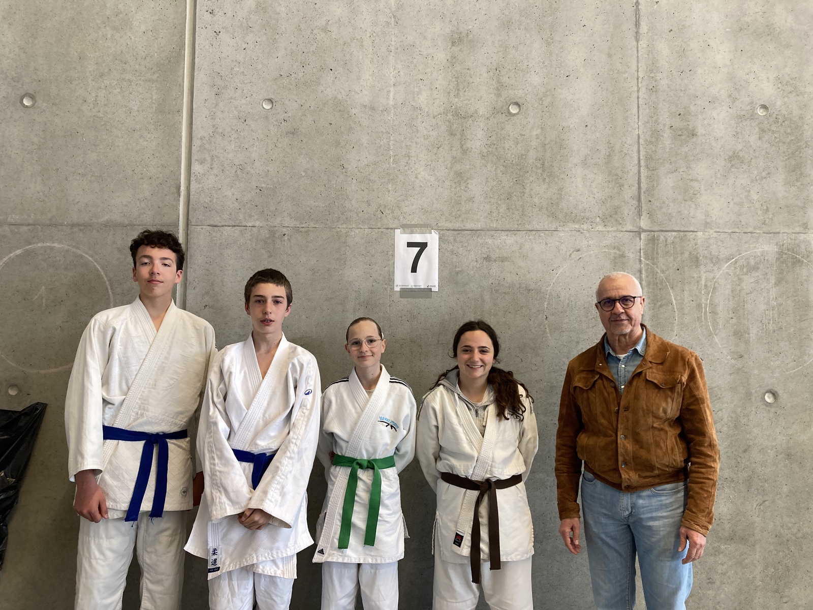 Les minimes Cadets en compétition