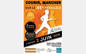 2 juin, Courir sur le 45° parallèle