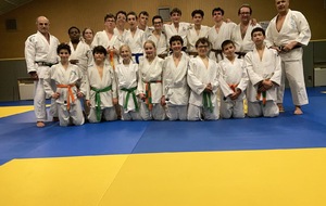 Entraînement commun avec Montélier