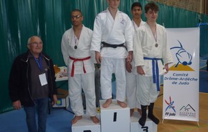 Podium  Ne Waza cadets - de 90 kgs