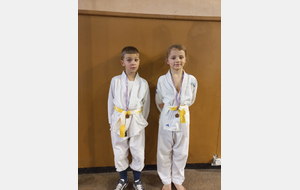 Les mini-poussins: Valérian et Samuël