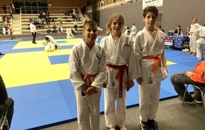 Luigi, Soline et Yoan en benjamins