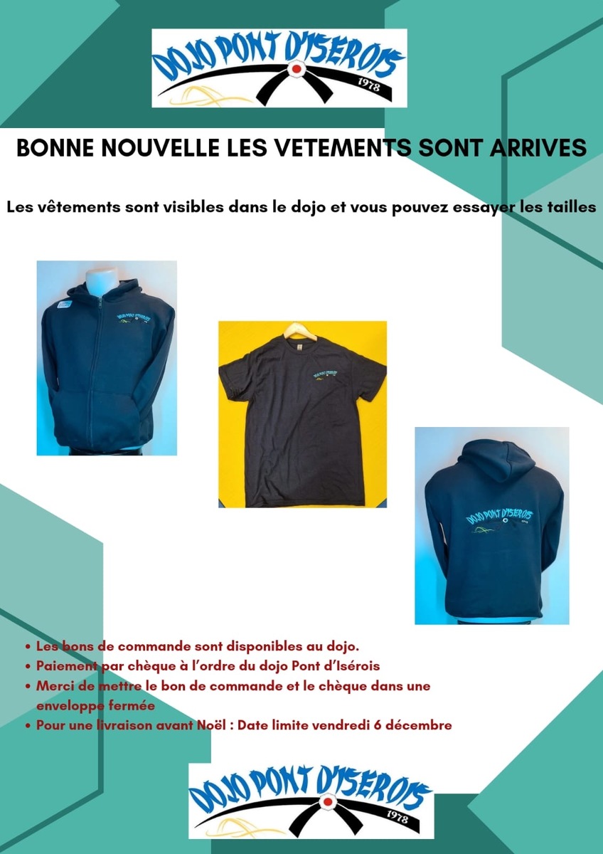 Vêtements avec logo club