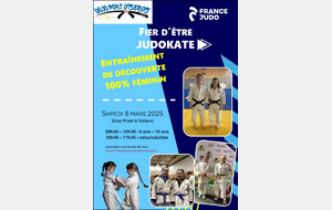 Judo féminin pour la journée des droits des femmes