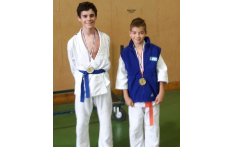 Quatre judokas à Estrablin