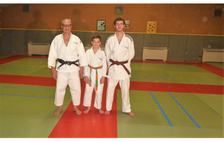 Des judokas en forme