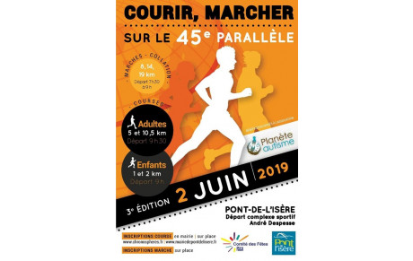 2 juin, Courir sur le 45° parallèle