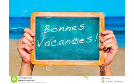 Bonnes vacances à tous !!