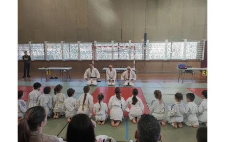 Passage de ceintures au Dojo